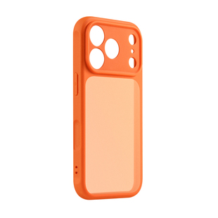 镜头精孔AI拍照键全包适用苹果iPhone17pro手机壳17promax肤感半透磨砂17气囊防摔16max硅胶软边保护套橙蓝新