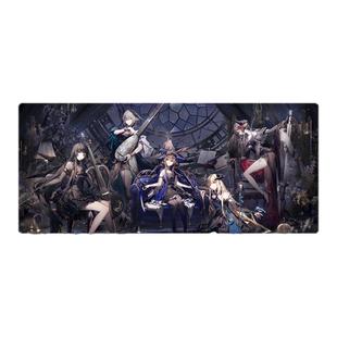 明日方舟鼠标垫大号桌垫游戏电竞男生键盘垫加厚锁边二次元滑鼠垫