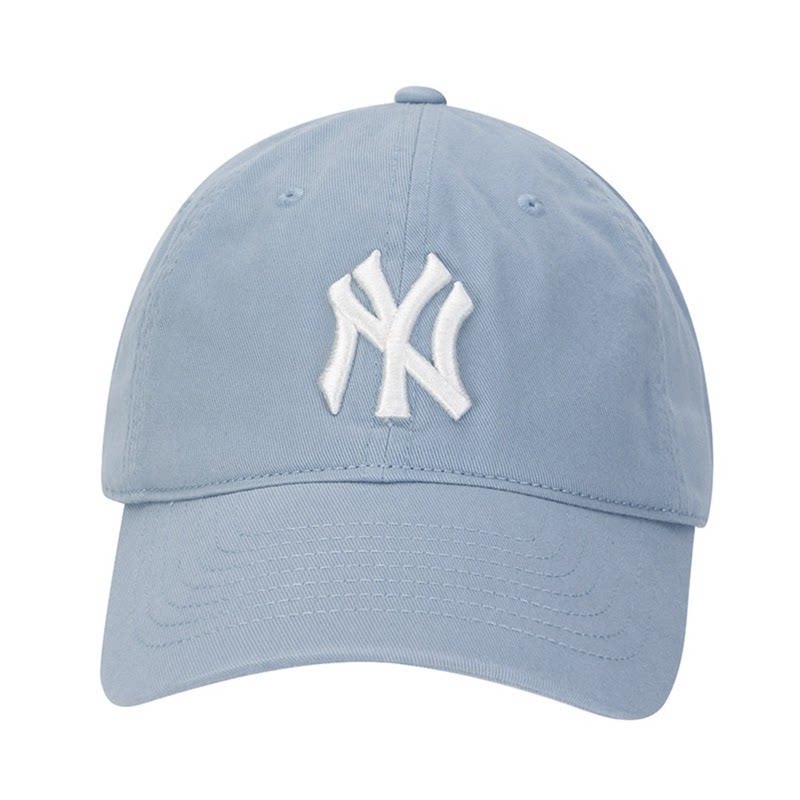 MLB官方正品棒球帽软顶天蓝色