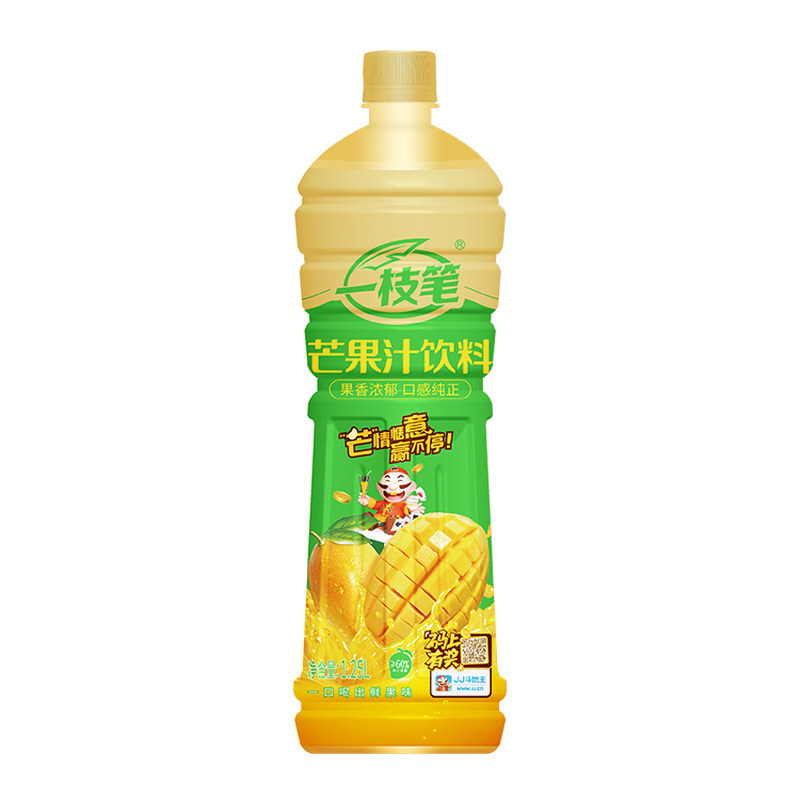一枝笔1.25L*2瓶装芒果汁