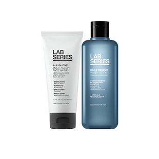【百补】LAB朗仕充能保湿男士护肤套装洗面奶男生护肤水