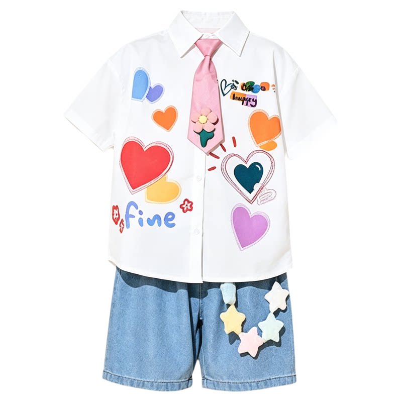 儿童节演出服啦啦队小学生