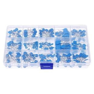 常用高压瓷片电容包1KV2KV3KV蓝色磁片瓷介维修电子元件混装套件