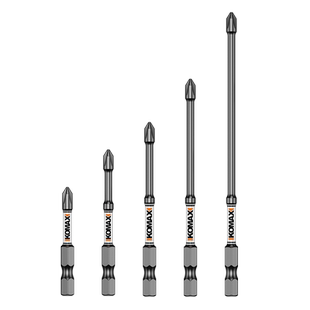 十字冲击批头强磁防滑电动螺丝刀电钻披头加长高硬度六角柄电批手