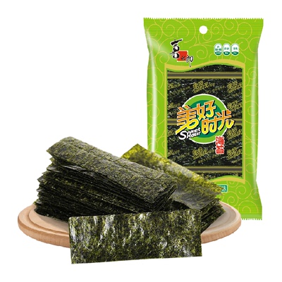 美好时光经典原味海苔16小包