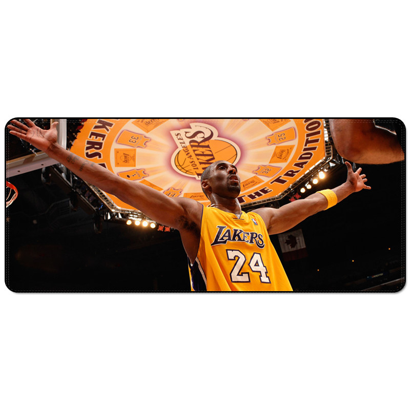 NBA队徽丹佛掘金队Jokic约基奇老师超大号个性鼠标垫书桌键盘垫