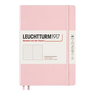 德国LEUCHTTURM1917灯塔笔记本A5经典手账本硬封面商务办公记事本