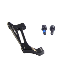 SILVEROCK专利碟刹磁吸座140 160铝合金折叠车前叉平装转山地刹车