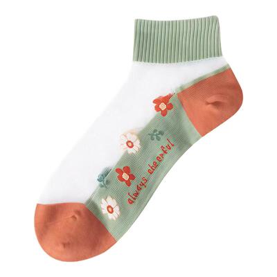 春夏季女薄款袜水晶浅口防滑吸汗