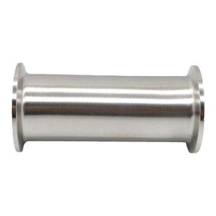 直通管接头不锈钢快装直管304/316卡箍卡盘快速接头长度100mm管件