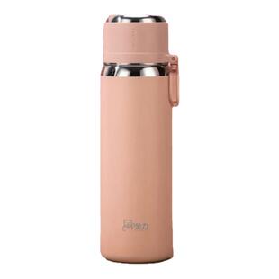 金力304不锈钢子弹头保温杯学生水杯便携茶水分离泡水杯车载水壶