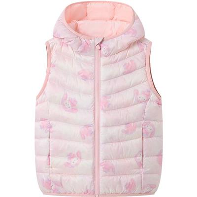 波司登奥莱儿童羽绒连帽马甲背心