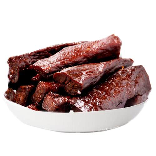 高千又牛肉干内蒙古手撕风干清真孕妇儿童原味孜然香辣味零食500g