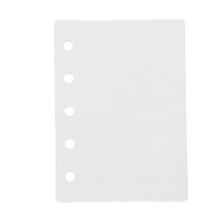 m5卡册活页隔板a6笔记本内页6孔手账外壳透明挡板活页夹a7咕卡片