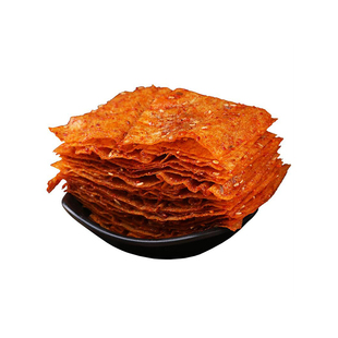 湖南平江特产文杰手撕豆皮豆干辣片500g装散装称重零食小吃包邮
