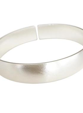 现货实心重工饰品情侣足银手镯