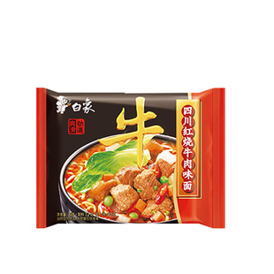 白象四川红烧牛肉味面72g