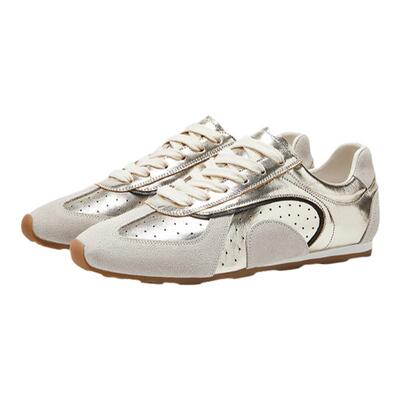 顺丰包邮圆头厚底低帮韩版德训鞋