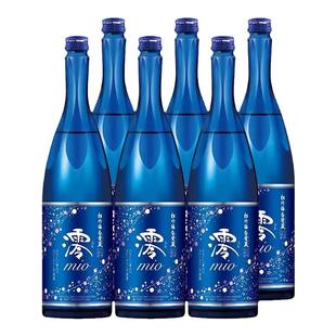 松竹梅清酒 日本进口白壁藏澪MIO低度起泡发酵酒清酒750ml微醺