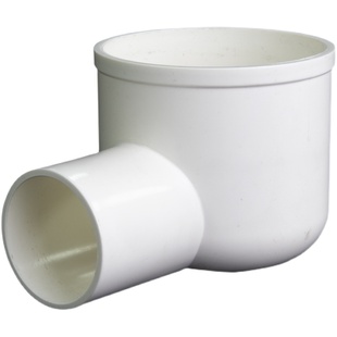 pvc配件大全75转50管子内插变径地漏移位弯头管件排水水管接头器