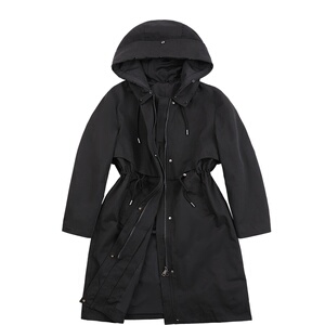 短款派克服替换外壳2025新款皮草通用外皮可拆卸工装宽松外套女冬