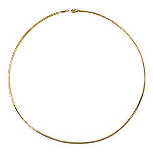 喵吉叠戴项链女男款素链质感锁骨链条金色银色可穿吊坠长款不掉色