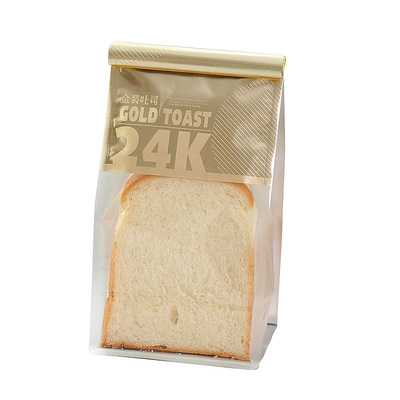 卷边铁丝封口水立方250克吐司袋