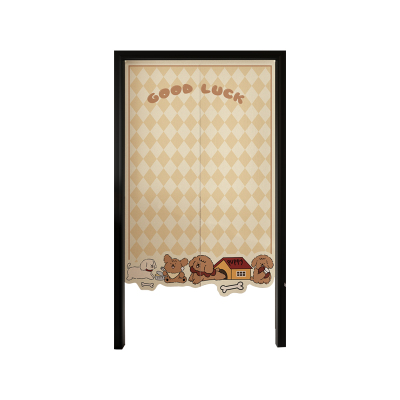 卡通异形门帘厨房卫生间高级感