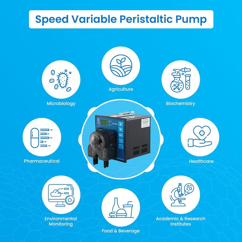 大流量磷酸滴定环保烟气CEMS小型定量加药计量泵研磨机配套蠕动泵