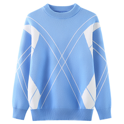 男童秋冬纯棉毛衣加绒加厚