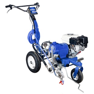 固克冷喷划线机道路马路公路停车场画线机驾校跑道多功能划线车