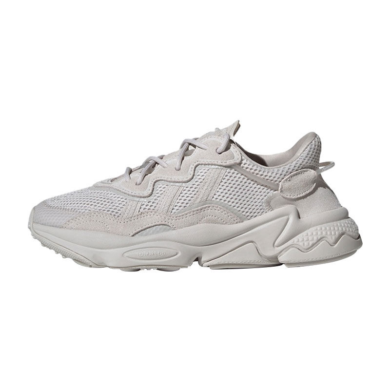 Adidas男女珍珠烟灰色运动老爹鞋