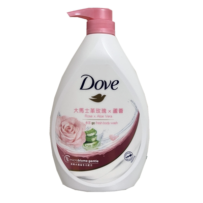 港版多芬沐浴露牛奶樱花玫瑰茉莉