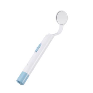 LED口腔镜家用带灯防雾牙齿检查清洁工具看牙镜子内窥镜USB充电式