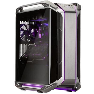 酷冷至尊侧透全塔式电脑支持主机