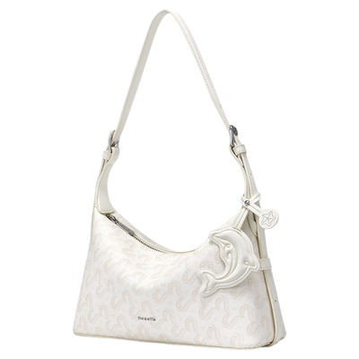 NU纽芝兰海豚HOBO包2026新款高级感手提饺子包通勤单肩斜挎腋下包