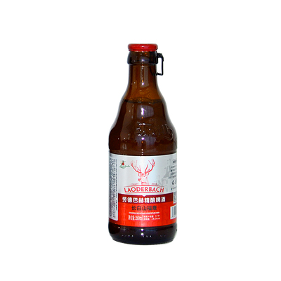 福鹿劳德巴赫精酿白啤酒4.5度260ml*12瓶囤货装麦芽浓度11°P