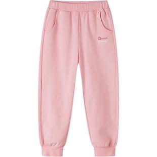 笛莎官方童装女童休闲裤春秋装卫裤大童女孩宝宝儿童裤子长裤迪莎