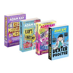 Adam Kay亚当凯 凯的解剖学 凯的神奇医学 凯的神奇发现 Dexter Procter 儿科医生德克斯特英文原版 Incredible Inventions