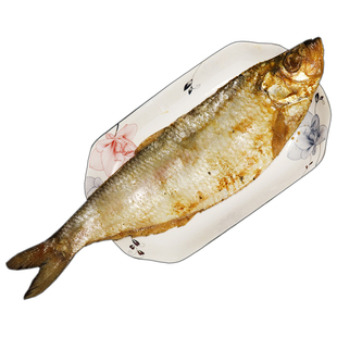 老宁波特产三刨咸鳓鱼500g臭香咸力鱼白磷鱼三抱咸鱼自晒海鲜干货