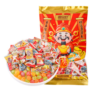 鸿运当头硬糖糖果零食批发乔迁之喜入宅新居新店开业大吉混装喜糖