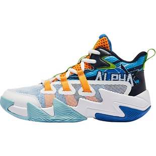 乔丹童鞋儿童篮球鞋2026夏季新款男童透气网鞋大童减震防滑运动鞋