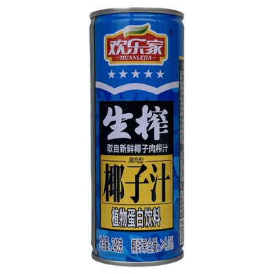 欢乐家植物蛋白饮料椰子汁