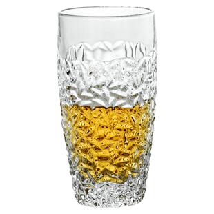 捷克BOHEMIA进口水晶玻璃花瓶 透明插花欧式现代桌面居家小号摆件