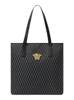 【季末优惠】VERSACE/范思哲 男女同款La Medusa提花托特包