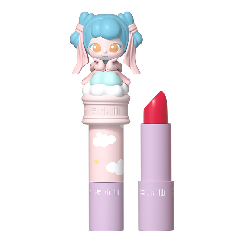 柒小仙IP公仔儿童口红小女孩专用化妆品唇釉彩舞台彩妆六一表演出