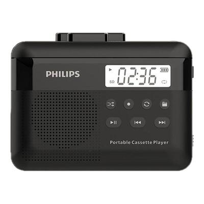 飞利浦TAR2160立体声磁带卡带播放机小巧便携多功能收音机