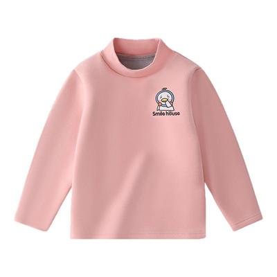 笑乐屋儿童秋冬加绒纯棉打底衫