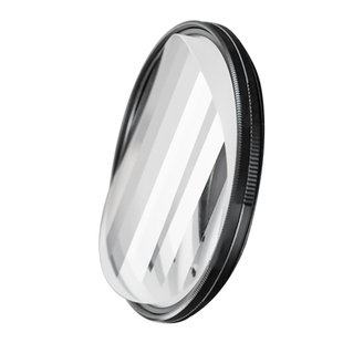 LIPA丽拍 六排棱镜滤镜人像背景虚化滤镜特效重影镜片高清摄影滤镜单反相机通用