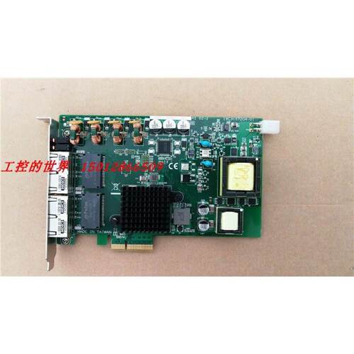 议价ADVANTRON研华 PCIE-1674PC-AFK 工业相机图像采集卡 4网路接